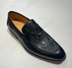 Zapatos de cuero cosidos a mano de alta calidad, grabados para hombre, zapatos formales para hombre, zapatos de vestir de cuero casuales y Oxfords para hombre - Product Image 3
