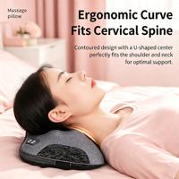 Masseur de cou avec contrôle de la minuterie pour le massage des épaules et du cou, favorise la circulation sanguine cervicale, soulage la douleur de la spondylosis cervicale