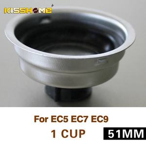 Marché café ménage solide Durabletools remplacement en acier inoxydable pour Brevill café sans fond porte-filtre panier filtre - Product Image 2