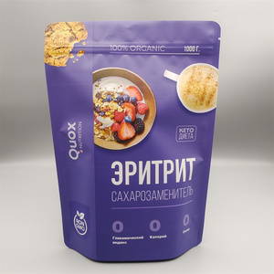 Emballages personnalisés pour produits, sacs en mylar imprimés, matériaux pour sacs d'affaires avec logo, sacs à popcorn, sacs à biscuits, sachets à fond plat. - Product Image 1
