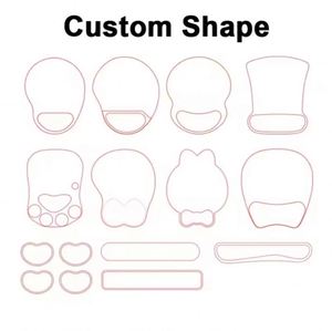 Alfombrilla de Ratón Ergonómica Personalizada al por Mayor, Reposamuñecas de Goma/PVC/EVA, Impresión Digital con Logotipo para Oficina, Promoción Empresarial, Escritorio - Product Image 5