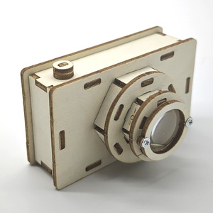 Kit de Ciencia DIY de Madera para Construir un Modelo de Cámara, Juguete Educativo STEAM para Niños de 4 a 6 Años - Product Image 3