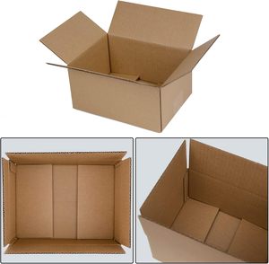 Cartons ondulés recyclables personnalisés par le fabricant avec impression UV, design pliable, boîtes à fentes pour l'expédition et le transport - Product Image 2