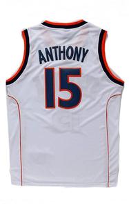 Unisex Basketball Wear Collegiate <b>Athletic</b> #15 Retro Embroidered Breathable Quick Dry Plus Size Basketball Jersey - Product Image 2