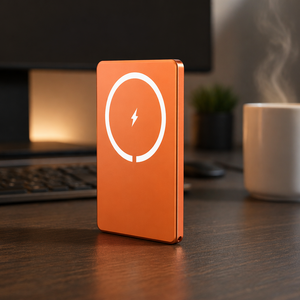 Batería Externa Magnética Inalámbrica Semi-Sólida LC18, 15W 20W PD, Pantalla TFT, Ultra Delgada, 5000mAh 10000mAh, OEM Personalizable - Product Image 4