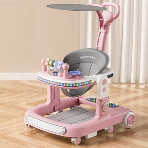 2026 Trotteur Bébé Multifonctionnel de <span class=keywords><strong>Luxe</strong></span> 2 en 1 Léger et Pliable New Born Pretty - Product Image 5