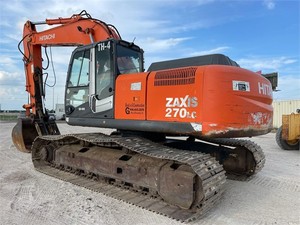 Excavadora Hidráulica de Cadenas Hitachi ZX270 de Japón, Excavadoras Hitachi de 27 Toneladas en Venta - Product Image 3