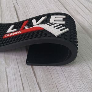 Custom Branded Long Silicone PVC Bar Mat Rubber Pub <b>Runner</b> Spill Pad Beer Rail Mat Drip Tray Non Slip Service Mat Table Mat - Product Image 2