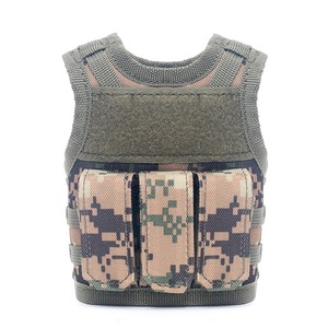 Chaleco Molle en miniatura táctico ligero con cubierta de botella de <span class=keywords><strong>cerveza</strong></span> Otros accesorios de ropa a la venta - Product Image 2
