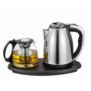 Bouilloire Électrique Sans Fil en Acier Inoxydable 1200W avec Théière en Verre de 1,2 Litres – Nouveauté Populaire et Très Vendue à l'International - Product Image 5
