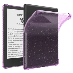Ultra Clear Soft Flexible Transparent TPU Skin Bumper Back Cover Case for 6.8" Kindle Paperwhite (11th Generation-2021)
