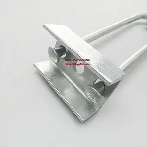 Factory Price Hot Dip Galvanized Customized Stay Rod Bow Ground Anchor