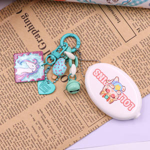 Portachiavi personalizzato in PVC portamonete personalizzato in Pvc morbido portamonete personalizzato piccolo portachiavi trasparente portamonete in Pvc trasparente - Product Image 4