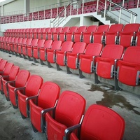 Chaises pliantes en plastique de haute qualité pour stades extérieurs, sièges pour stades de football