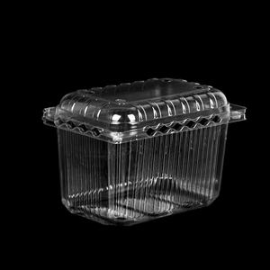 Envase de Plástico PET Reciclable al por Mayor para Uvas de 1000g, Caja de Fruta con Tapa Abatible, Tipo Blister, para Cosecha, EE. UU. - Product Image 2