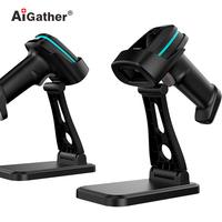 Scanner de codes-barres portable robuste avec interface USB Lecteur de codes 1D 2D Compatible IOS & Android Stock de détail CMOS