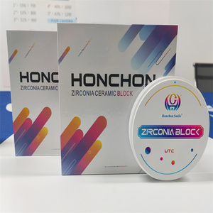 Blocco di zirconio dentale produttore 98 95 AG sistema aperto Cadcam Utc Pre sinterizzato zirconio bianco - Product Image 4