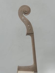 <span class=keywords><strong>Violonchelo</strong></span> Hecho a Mano 1/8-4/4, <span class=keywords><strong>Violonchelo</strong></span> Blanco Hecho a Mano 4/4, Abeto Europeo, Arce, Sin Barnizar - Product Image 3