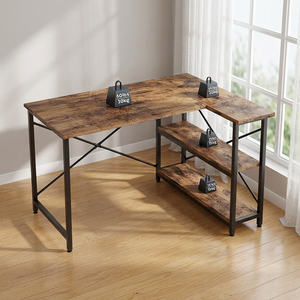 <span class=keywords><strong>Escritorio</strong></span> Modular en Forma de L Iyanen de Metal Curvo de 120 <span class=keywords><strong>cm</strong></span> para Deportes Electrónicos y Estudio en Casa, Requiere Ensamblaje - Product Image 6