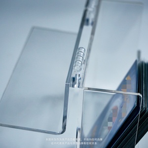 Hot Selling for Modern Clear Design Acrylic 3-Tier <b>Magic</b> the Gathering for Proxy Card Storage Stand - Product Image 6