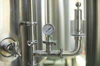Système de brasserie 5BBL à 3 cuves, ligne de brassage de 500 litres, pour le marché européen
