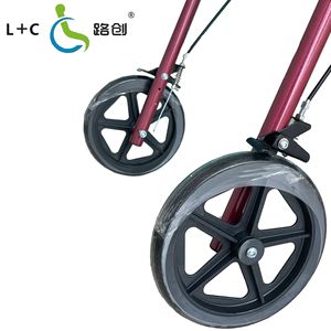 L+C Rollator <b>Walker</b> With Seat And Basket For Elderly And <b>Disabled</b> Mobility Aid Four Wheel <b>Walker</b> - Product Image 4