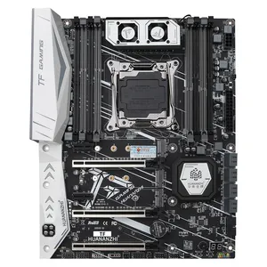 HUANANZHI X99 TF LGA 2011-3 XEON X99 Motherboard ATX mendukung Intel E5 LGA2011-3 semua seri DDR3 DDR4 RECC NON-ECC memori NVME