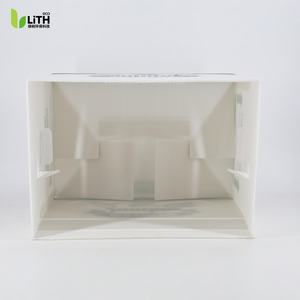 Caja de Polipropileno Corrugado Resistente y Reciclable para Mariscos - Logotipo Personalizado, Impermeable, Apilable, para Almejas Congeladas, Bebidas y Dulces - Product Image 3