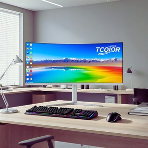 Gaming Monitor gebogen 38 Zoll 4K UHD Super-Breitbild 2300R 144Hz Computer monitor Rahmenloser 34 Zoll gebogener LCD-Gaming-Monitor - Product Image 1