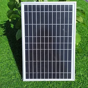 Paneles solares de 340x230mm 10 W del fabricante de módulos fotovoltaicos de China 12V 10 vatios Panel solar Panel de vidrio policristalino Solar 10 W 12V