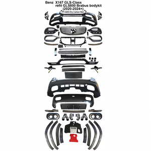 Kit de carrocería completo X167 para mercedes-benz GLS clase para BBS Kit de parachoques de carbono para GLS450 GLS400 GLS480 GLS600 <span class=keywords><strong>Maybach</strong></span> GLS8 actualización - Product Image 1