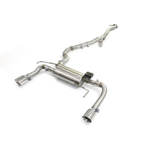 Catback de escape de acero inoxidable OUCHI para Ford <span class=keywords><strong>Bronco</strong></span> 2,7 T tubo de escape con válvulas de silenciador piezas de rendimiento automático de alto flujo - Product Image 1