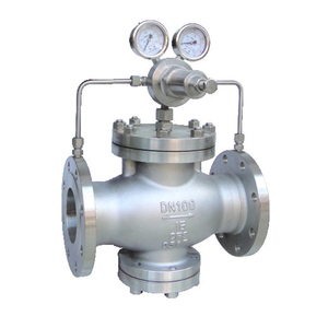 Réducteur de pression à piston pilote 16 bars en acier inoxydable 304 YK43X-16P avec raccord à bride pour gaz - Product Image 3