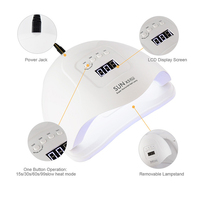 Sèche-vernis à ongles professionnel 110W 120W SUN X5 Plus UV Led lampe lumière Led Portable UV lampe à ongles