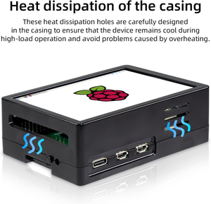 Aismartlink WAVESHARE <span class=keywords><strong>Raspberry</strong></span> Pi дисплей, сенсорный экран 3,5 дюймов с чехлом <span class=keywords><strong>Raspberry</strong></span> Pi 5 - Product Image 4