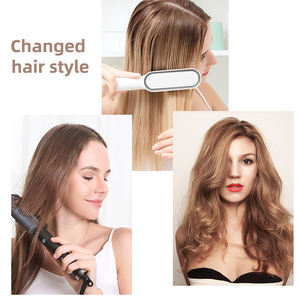 Prix d'usine, <span class=keywords><strong>plancha</strong></span> électrique pour cheveux 2 en 1, brosse à peigne, lisseur de cheveux, fabricant - Product Image 5
