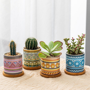 Vasi in ceramica <span class=keywords><strong>per</strong></span> interni in stile Boho <span class=keywords><strong>per</strong></span> <span class=keywords><strong>piante</strong></span> decorazioni da giardino vasi da fiori <span class=keywords><strong>fioriere</strong></span> succulente - Product Image 1