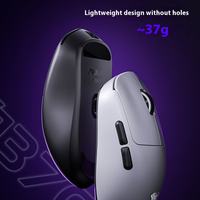 Souris de jeu sans fil AULA SC800, légère et ergonomique, à trois modes, avec éclairage RGB, capteur PAW3395, souris de jeu très vendue