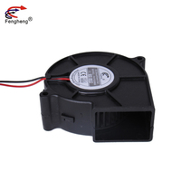 Haut Volume d'air centrifuge 7530 75*75*30mm Dc Axial Blower Fan 5v 12v Dc Brushless Blower Fan