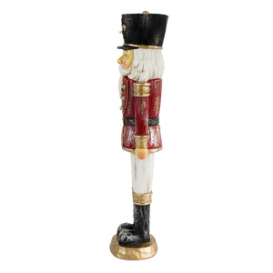 Wholesale Anyouo Polyresin LED Light Christmas <strong>Nutcracker</strong> 3*LR44 Battery for Indoor &amp; Outdoor Xmas Seasonal Decorations - Product Image 3