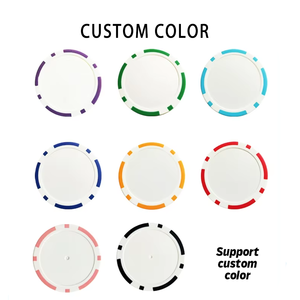 売れ筋 OEM ゴルフボールマーカー カスタムロゴ入り ゴルフポーカーチップ - Product Image 3