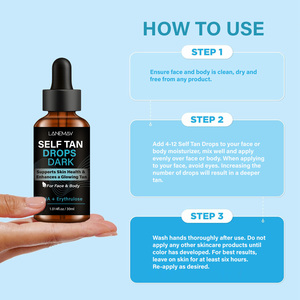 Mousse autobronzante végane à marque privée - Autobronzant enrichi en vitamines A et E, pour un <span class=keywords><strong>bronzage</strong></span> naturel sans traces et à base d'ingrédients biologiques - Product Image 6