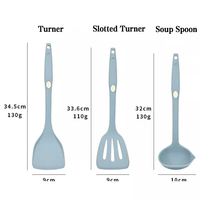 Nouveaux accessoires de cuisine, outils de cuisson, ustensiles de cuisine, batterie de cuisine, ensemble d'ustensiles de cuisine en silicone pour la pâtisserie