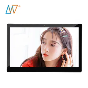 500 nits wide touch screen full hd 1080P flat panel lcd monitor 15 inch white black optional