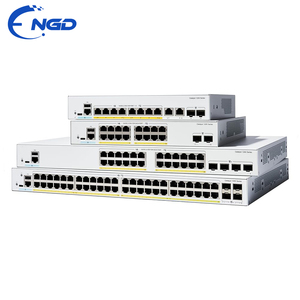 Nouveau commutateur de données Gigabit 24 ports C1300-24T-4G d'origine, 4x1G SFP Uplink, sans ventilateur, géré Layer 3, empilable, pour accès au bureau - Product Image 1