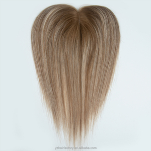 ผมต่อแบบตาข่าย Nano Ring แบบ V Part พร้อมหน้าม้าสำหรับผู้หญิง ผมแท้แบบ Toupee Closure ลดราคาพิเศษ - Product Image 2