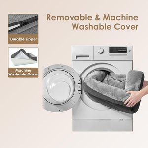 سرير كلاب كبير الحجم مريح وداعم للعظام - سرير حيوانات أليفة مريح بتصميم متين للسلالات الكبيرة - Product Image 6