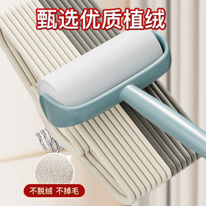 Flocked Clothes Hanger Round Thickened Anti-Shoulder Wardrobe Storage Home Use Student Dormitory Hook Type - Product Image 4
