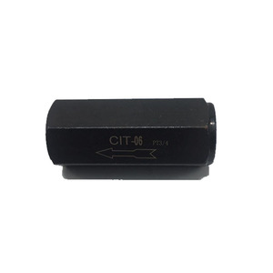 Vanne de contrôle CIT 3/8 po en fonte pour huile hydraulique d'équipement mécanique - Product Image 2