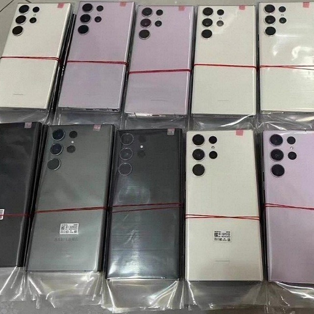 Wholesale Used Unlocked Android S22 Ultra 5G Smartphone Octa Core CPU CDMA LTE Cellular 12GB RAM 6.8" Screen Original
